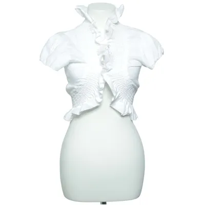 Dirndl blouse (Wit) van Qed London
