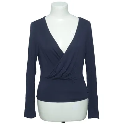 Blouse portefeuille (Bleu) de Dreimaster