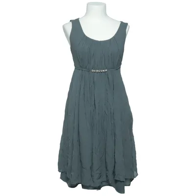 Jurk (Grijs) van Caroll Polyester, Zijde