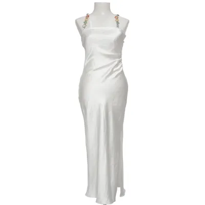 Maxi dress (White) from Zara