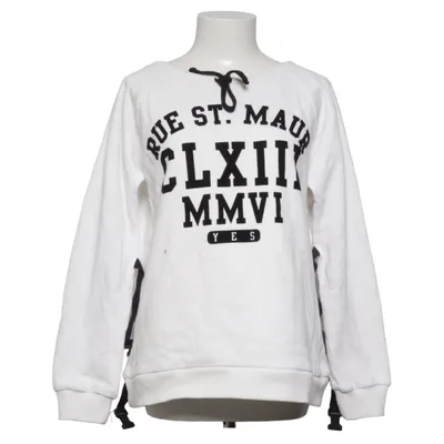 Hættetrøje (Hvid) fra MM6 by Maison Margiela Bomuld, Elastan, Polyester