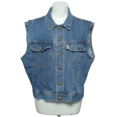Denim vest (Blue) from Broadcast Cotton