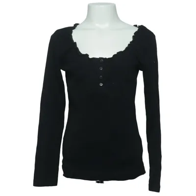 Henley shirt (Black) from H&M Young Cotton