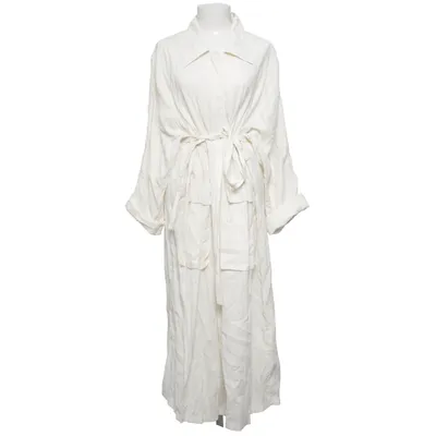Trenchcoat (Vit) från H&M Trend Modal, Polyester