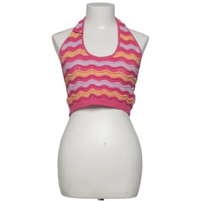 Haut dos-nu (Rose, Orange, Violet) de Cotton Candy La Polyamide, Polyester, Viscose