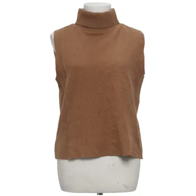 Slipover (Brun) från DeFacto Woman Bomull, Polyester