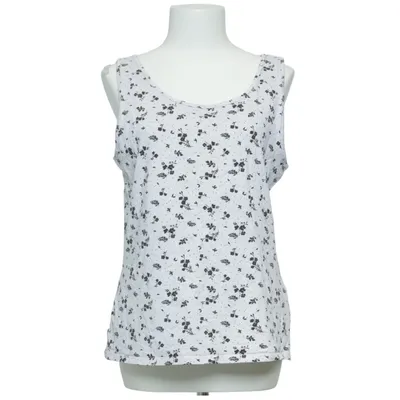 Tank­top (Weiß, Schwarz) von Janina Stretch