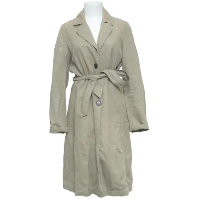 Trench-coat (Beige) de DinoModa Coton, Lin