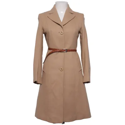 Manteau (Beige) de Bruuns Bazaar Cachemire, Polyamide, Laine