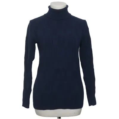 Pul à col roulé (Bleu) de Amo Laine d'alpaga, Élasthane, Laine de mouton, Polyamide, Viscose