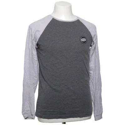 T-shirt à manches longues (Gris) de Forét Coton, Polyester