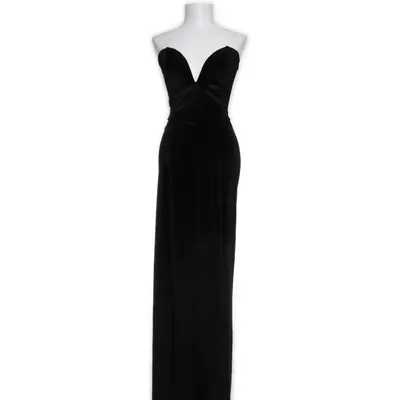 Evening gown (Black) from PrettyLittleThing Polyester, Elastane
