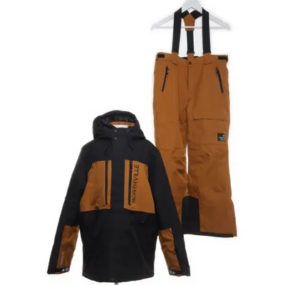 Skisæt (Sort, Orange, Flerfarvet) fra Northville Polyester