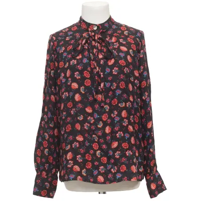 Blouse (Noir, Rouge, Bleu) de Set Soie, Viscose