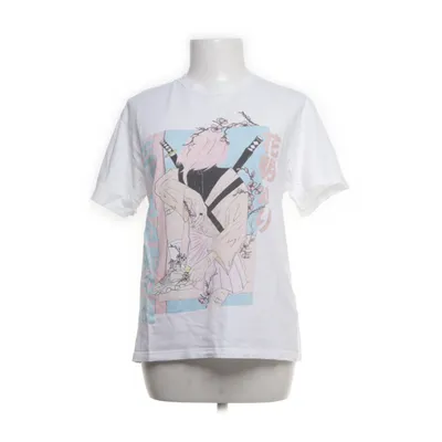 T-shirt (Wit) van Cropp