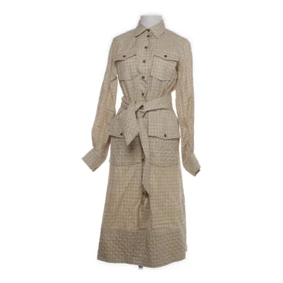 Skjortklänning (Beige, Vit) från Britt Sisseck Bomull, Polyester