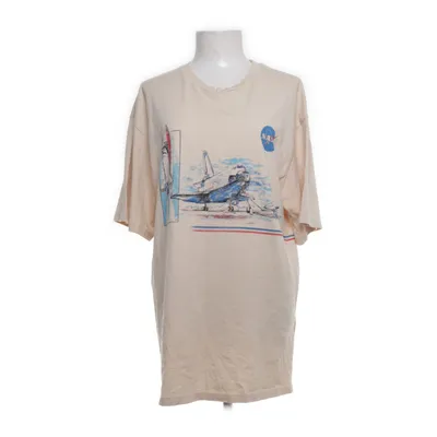 T-shirt (Beige, Flerfarvet) fra Urban Outfitters Bomuld