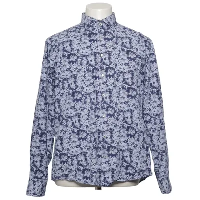 Shirt (Blue, White) from Bruun & Stengade Cotton