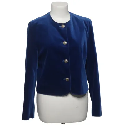 Blazer (Blue) from Birgitta by Westerlind Acetate, Cotton, Modal