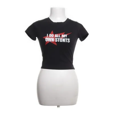 T-shirt (Svart) från Cherry Kitten Bomull, Elastan