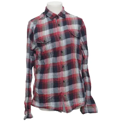 Chemise en flanelle (Rouge, Noir, Blanc) de Poco Loco Coton