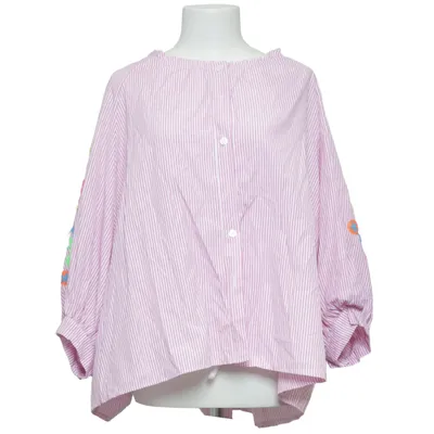 Bluse (Pink, Weiß, Mehrfarbig) von With Love Baumwolle, Elasthan, Polyester