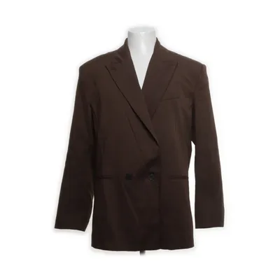 Blazer (Brown) from Bershka Polyester