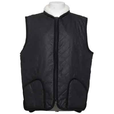 Outer vest (Black, White) from ELT Cotton, Polyester