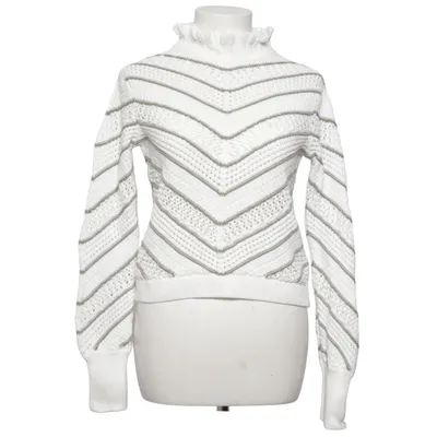 Sweater (White, Gray) from Per Una Cotton