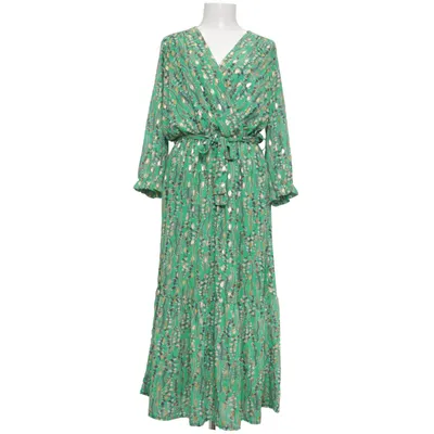 Robe longue (Gold Spot Print Dress) de Costes Studio Polyester