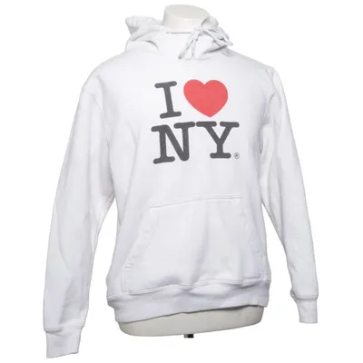 Hættetrøje (Hvid, Rød, Sort) fra I Love NY Bomuld, Polyester