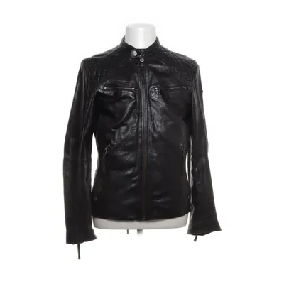 Läderjacka (Svart) från Gipsy Bomull, Polyester, Skinn