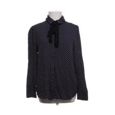 Sløjfebluse (Blå, Flerfarvet) fra Mango Casual