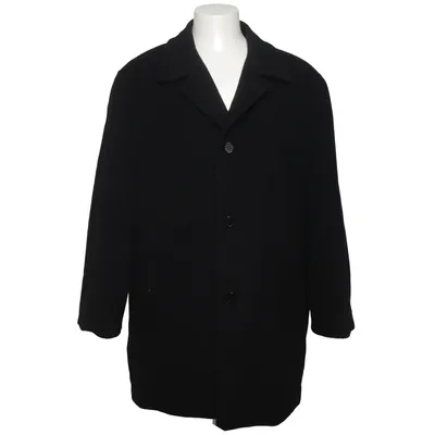 Coat (Black) from Peter Adam's Cashmere, Polyamide, Viscose, Wool