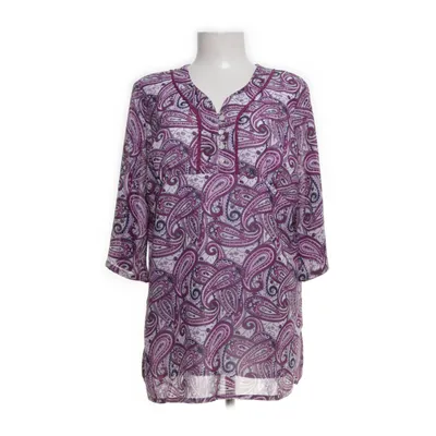 Blus (Vit, Flerfärgad) från Åshild Polyester