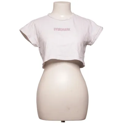 Träningstopp (Vit) från Gymshark Bomull, Elastan