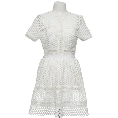 Kjole (Hvid) fra By Malina Collection Polyester