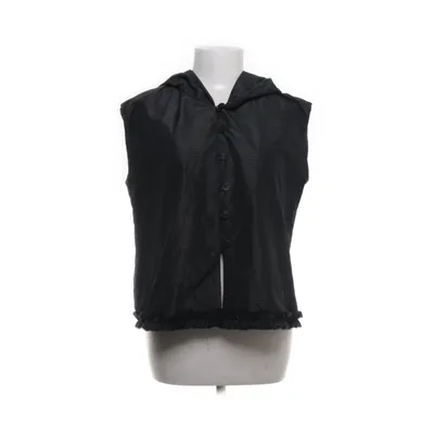 Short sleeve hoodie (Black) from She's Crazy