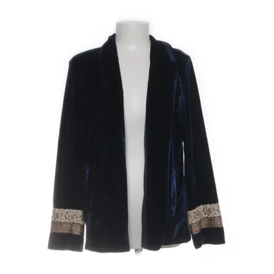 Jacka (Blå, Guldfärgad) från Stockholms Klänningsfabrik Elastan, Polyamid, Polyester