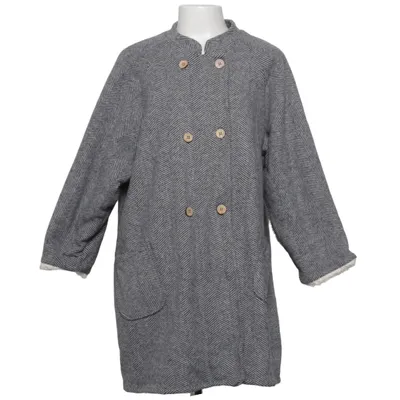 Manteau d'hiver (Gris, Blanc) de Play Up Coton biologique, Polyester recyclé