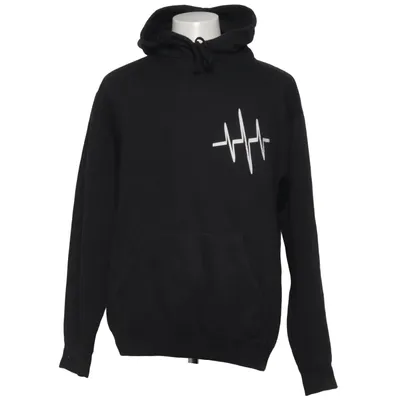 Hoodie (Black) from Russell Cotton, Polyester