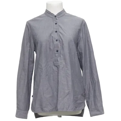 Henley shirt (Gray) from By Malene Birger Cotton