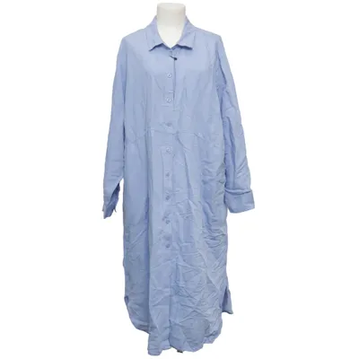 Skjortekjole (Blå) fra XLNT by KappAhl Linned, Viscose