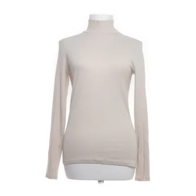 Pul à col roulé (Beige) de H&M Basic Coton, Élasthane