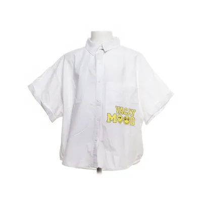 Short sleeve shirt (White) from Zara x Smiley World