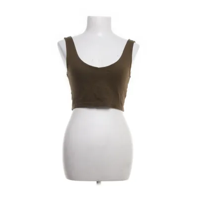 Tank Top (Green) from Topshop Elastane, Polyamide, Viscose