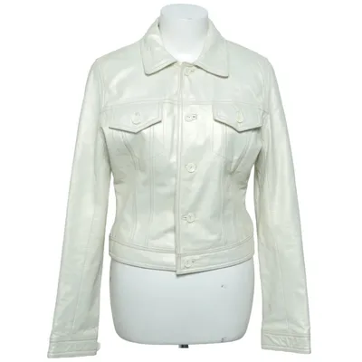 Denim jacket (Beige) from Wilsons Leather, Polyamide, Polyester