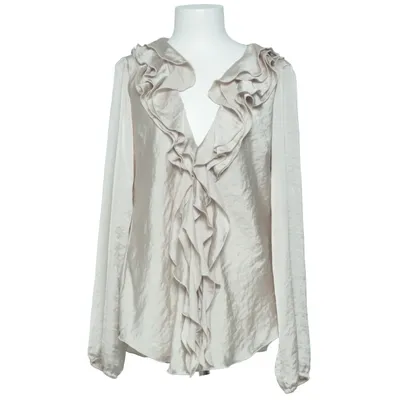 Blouse (Beige) from Branting Polyester