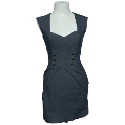 Dress (Blue) from Jane Norman Cotton, Elastane, Polyester