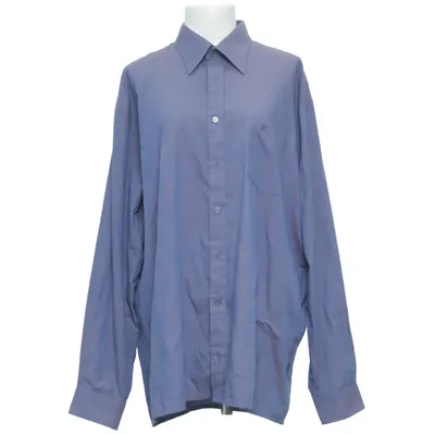 Skjorte (Blå) fra Taylor's Smart Bomuld, Polyester